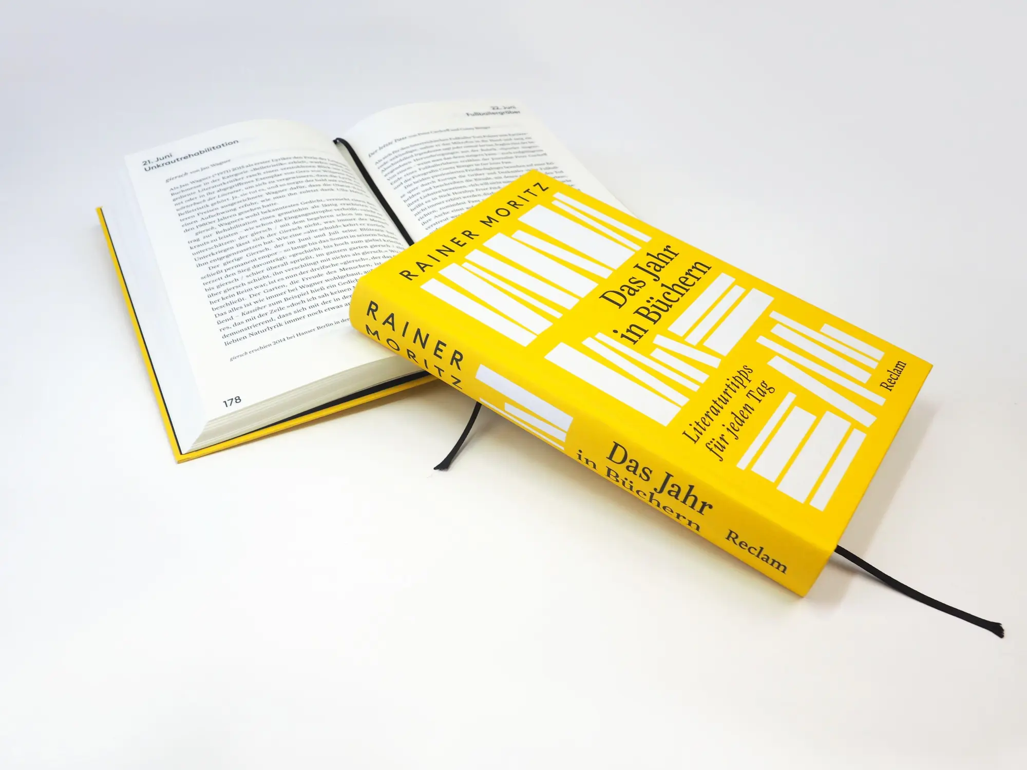 Bild: 9783150115114 | Das Jahr in Büchern. Literaturtipps für jeden Tag | Rainer Moritz