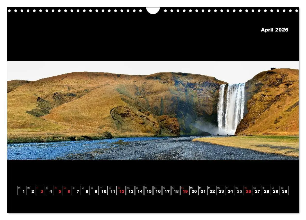 Bild: 9783516135114 | Island 2026 Landschaftspanoramen (Wandkalender 2026 DIN A3 quer),...