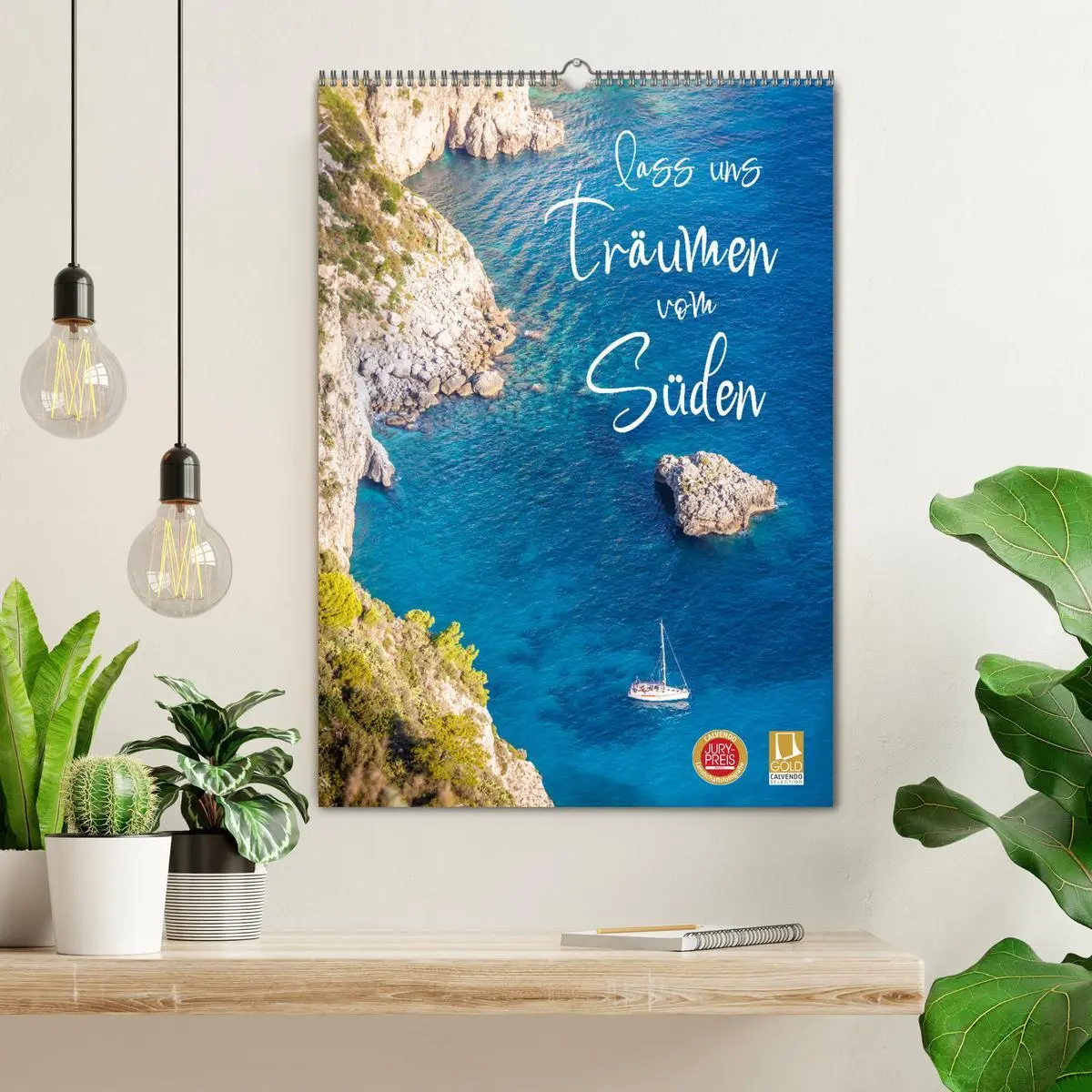 Bild: 9783516375114 | Lass uns träumen vom Süden (Wandkalender 2026 DIN A2 hoch),...
