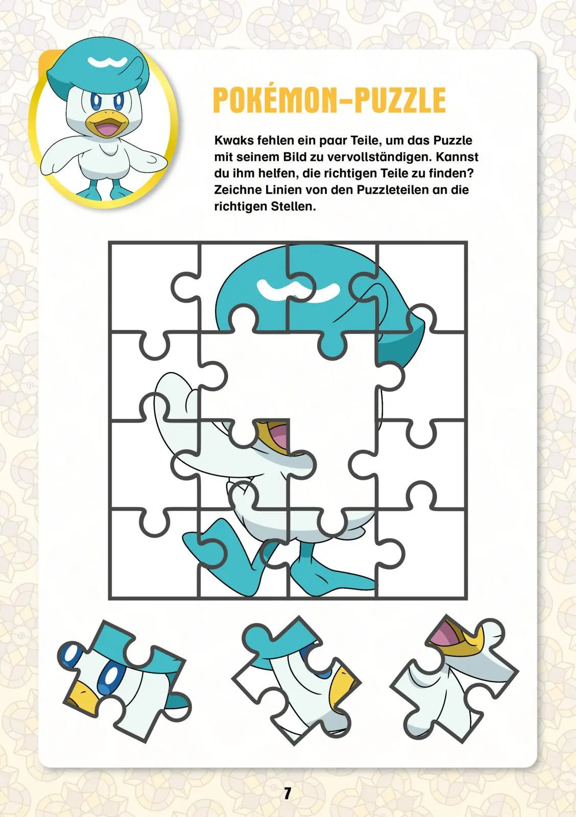 Bild: 9783845125114 | Pokémon Activity-Buch: Mein toller Mal- und Rätselblock | Steindamm