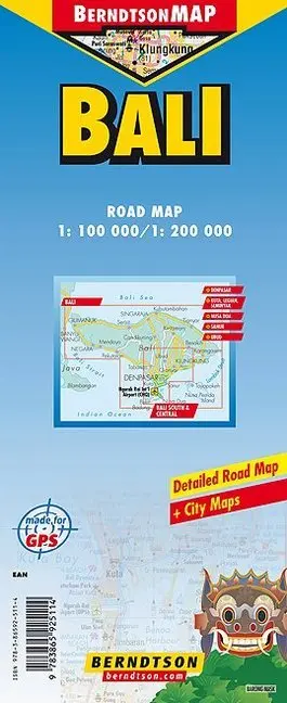 Cover: 9783865925114 | Bali | (Land-)Karte | gefalzt | 2 S. | Englisch | 2018
