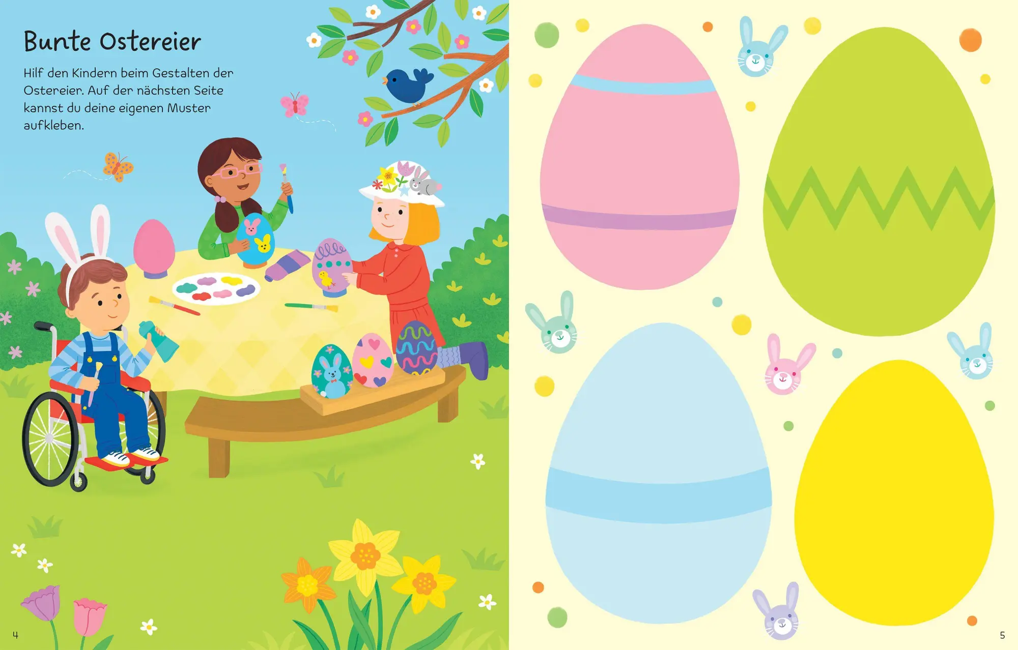 Bild: 9781035705214 | Mein erstes Stickerbuch: Wir feiern Ostern | Holly Bathie | Buch