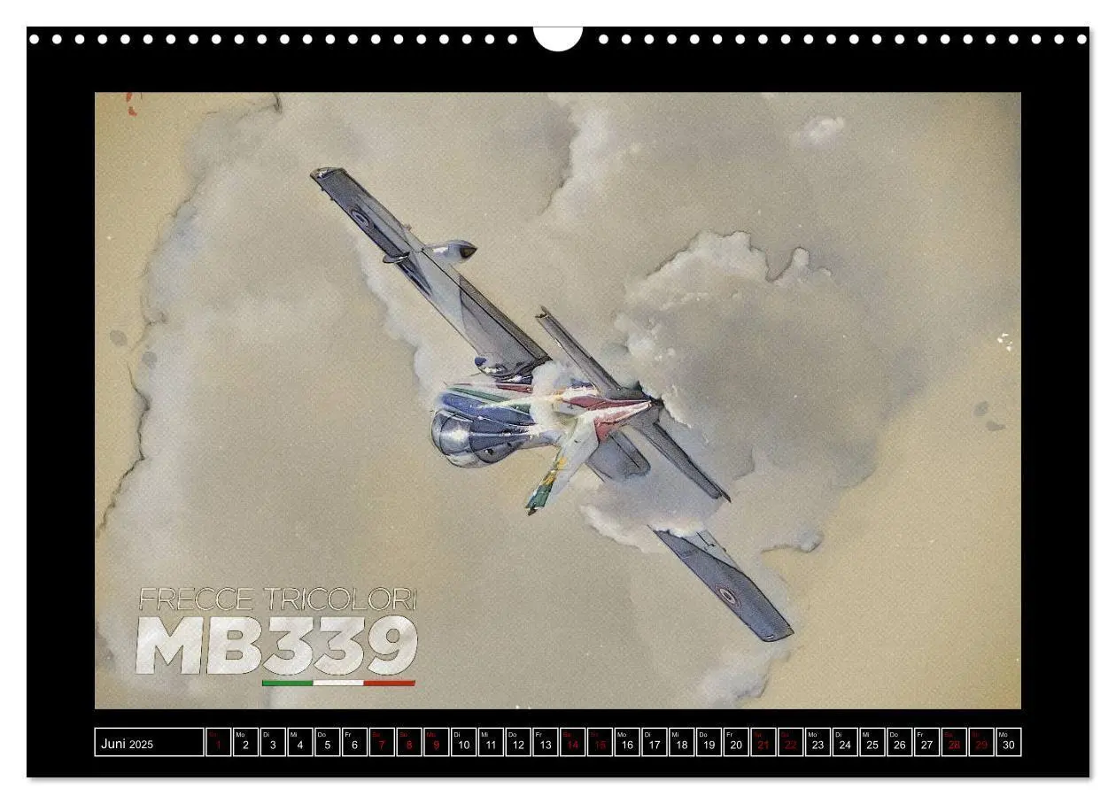 Bild: 9783435325214 | Aero Action Art - Luftfahrt Kunst (Wandkalender 2025 DIN A3 quer),...