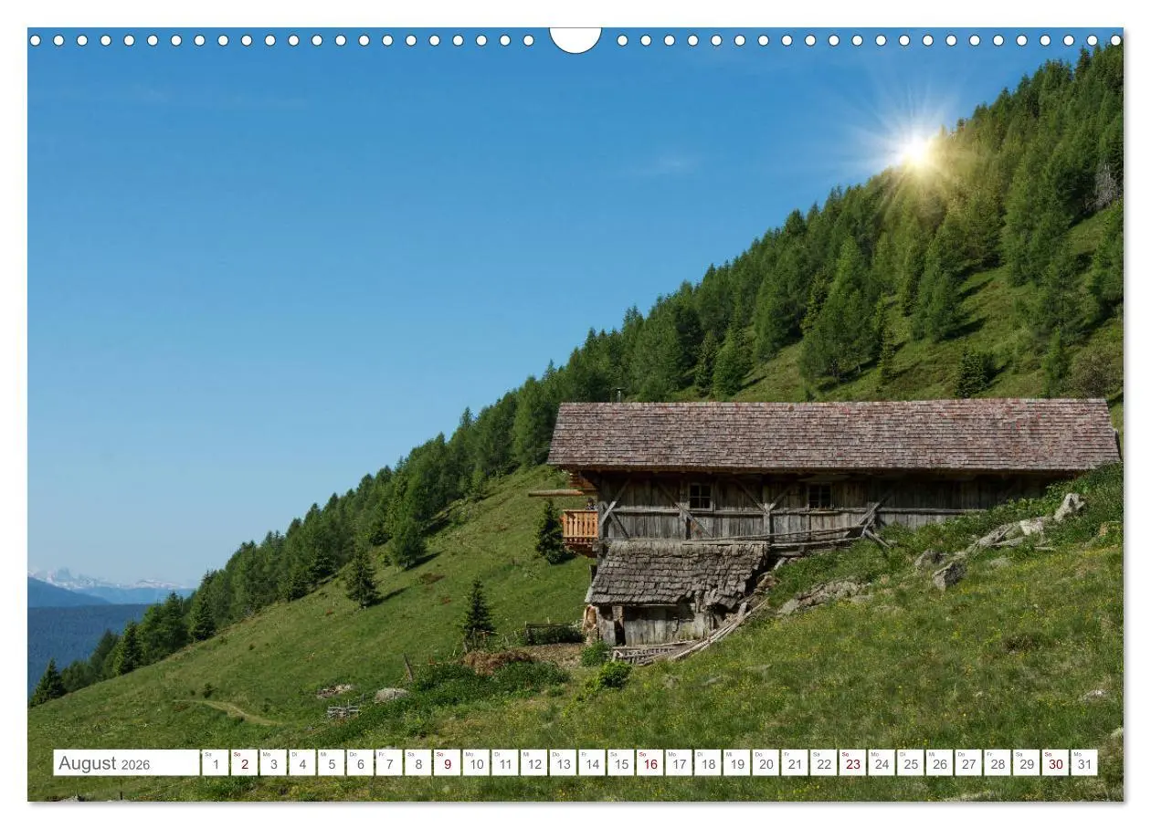 Bild: 9783457895214 | Typisch Südtirol (Wandkalender 2026 DIN A3 quer), CALVENDO...