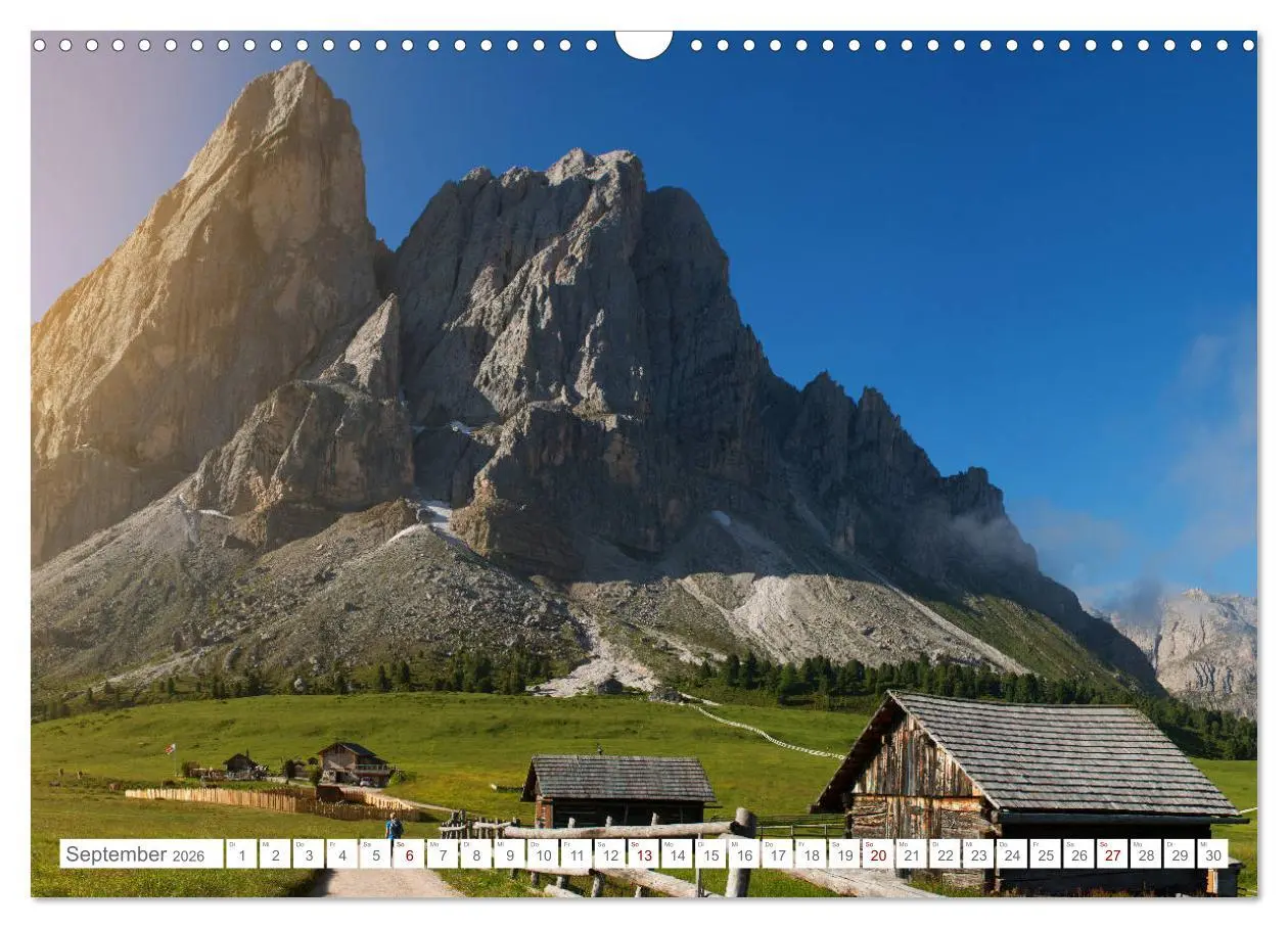 Bild: 9783457895214 | Typisch Südtirol (Wandkalender 2026 DIN A3 quer), CALVENDO...