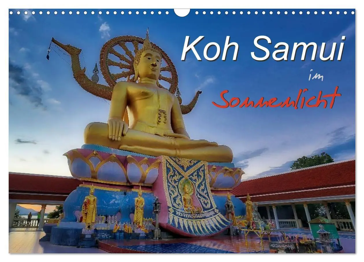 Cover: 9783457965214 | Koh Samui im Sonnenlicht (Wandkalender 2026 DIN A3 quer), CALVENDO...