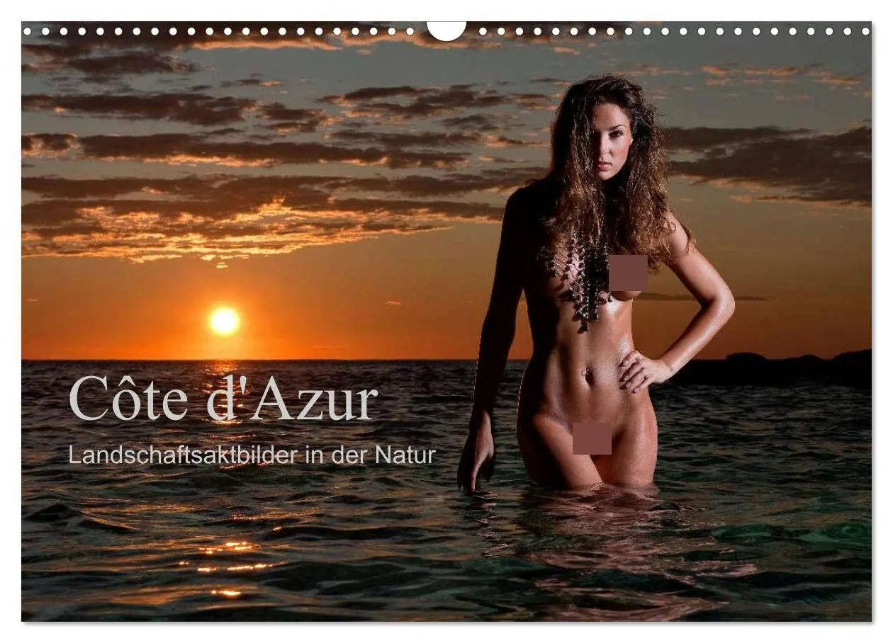 Cover: 9783516055214 | Côte d'Azur - Landschaftsaktbilder in der Natur (Wandkalender 2026...