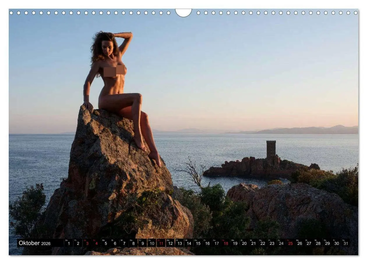 Bild: 9783516055214 | Côte d'Azur - Landschaftsaktbilder in der Natur (Wandkalender 2026...