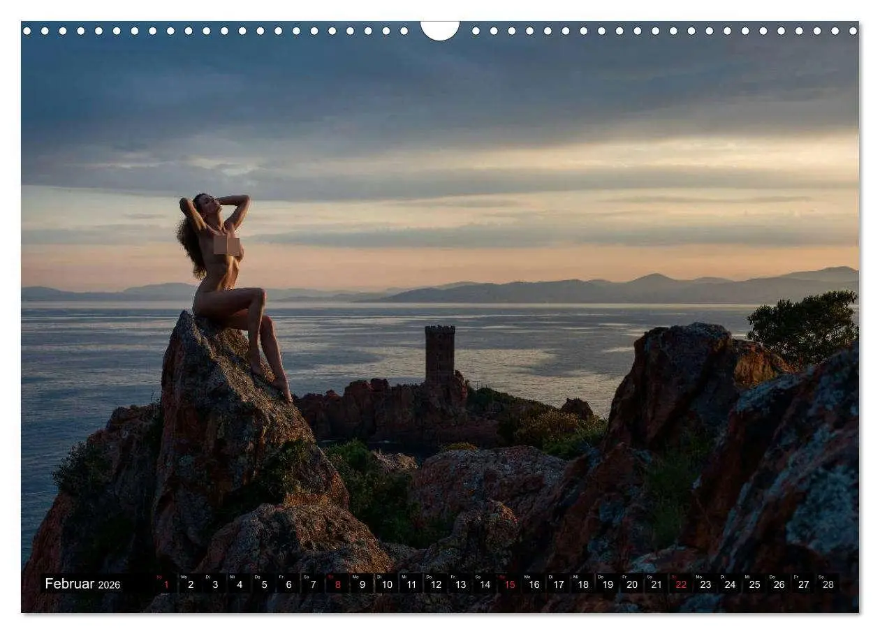 Bild: 9783516055214 | Côte d'Azur - Landschaftsaktbilder in der Natur (Wandkalender 2026...