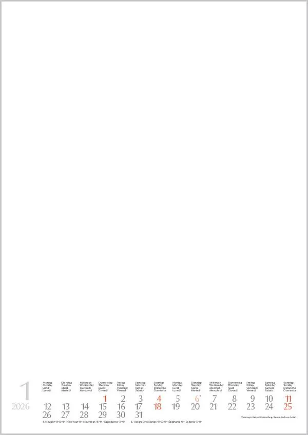 Bild: 9783731885214 | Foto-Malen-Basteln Bastelkalender A4 weiß 2026 | Verlag Korsch | 14 S.