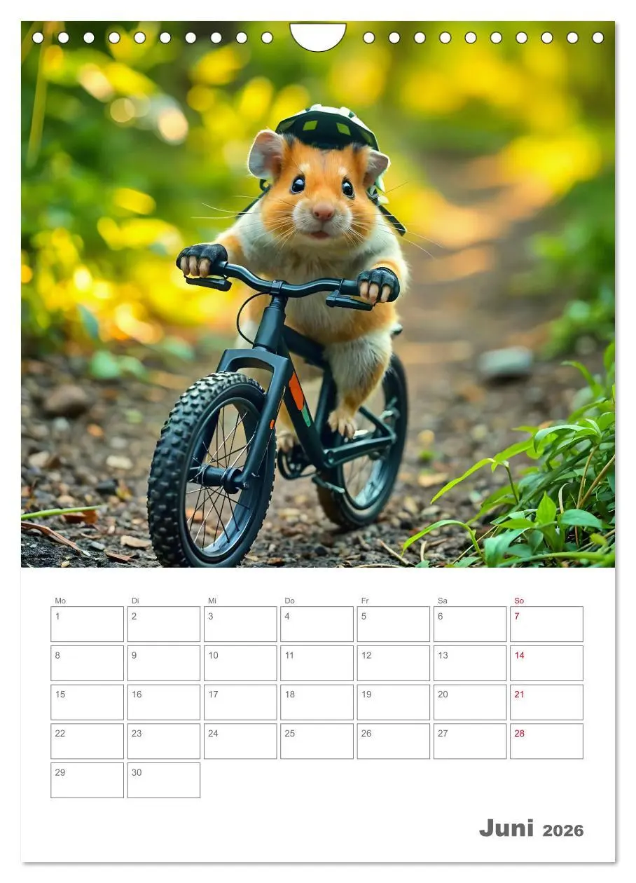 Bild: 9783457265314 | Adventure Hamster - Sportliche KI Hamster präsentieren den...