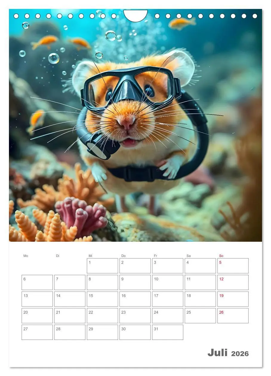 Bild: 9783457265314 | Adventure Hamster - Sportliche KI Hamster präsentieren den...