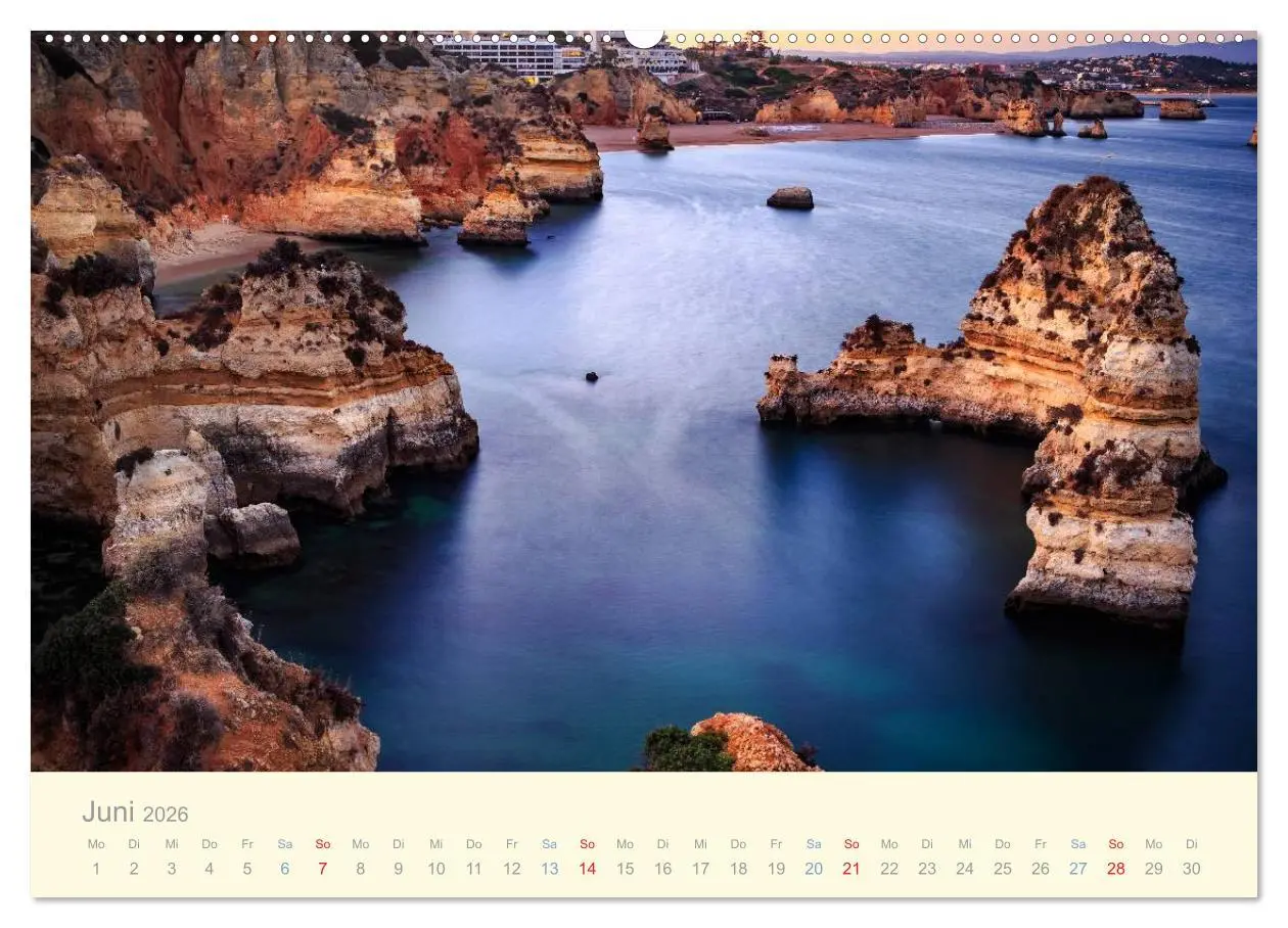 Bild: 9783457955314 | Algarve - Portugals goldene Küste (Wandkalender 2026 DIN A2 quer),...