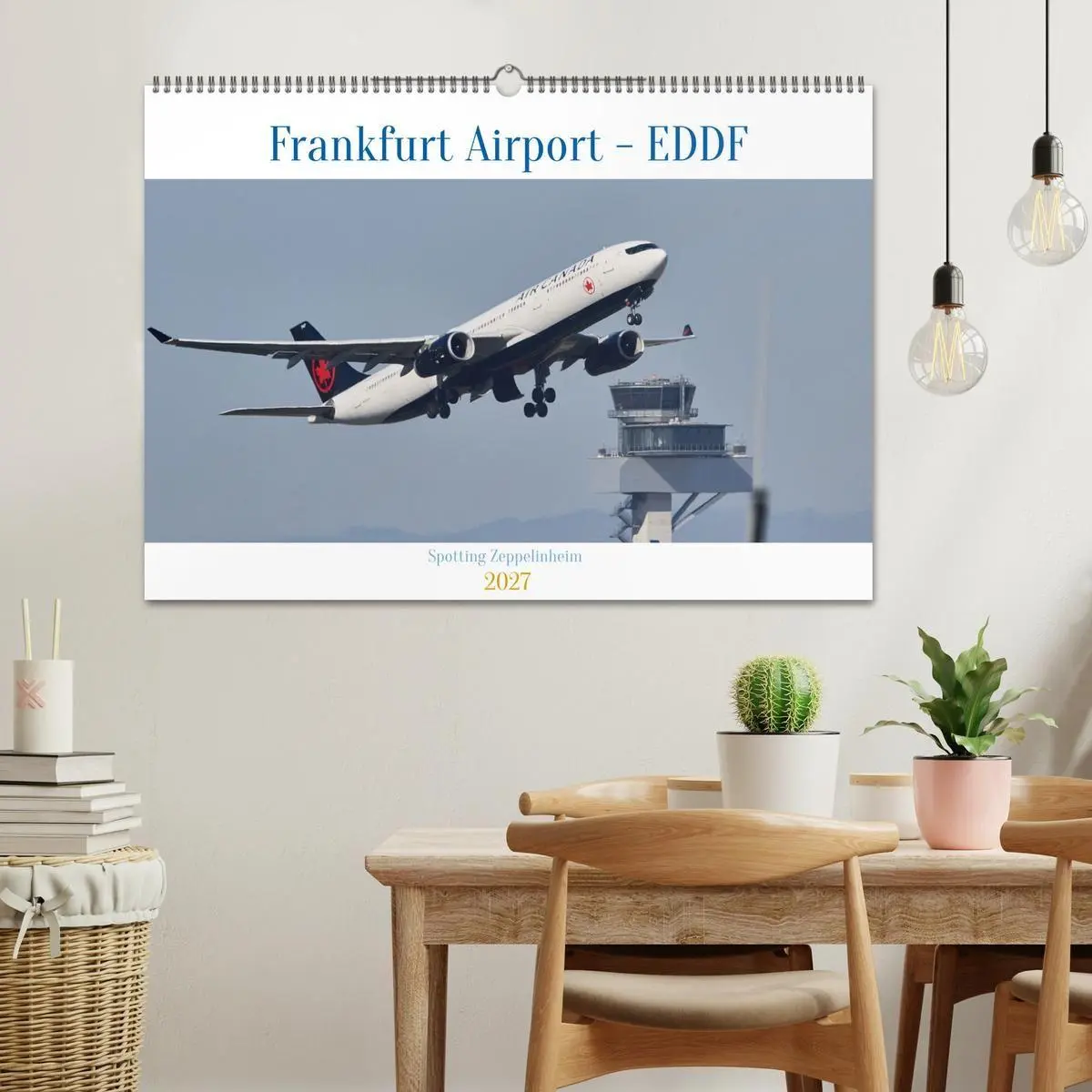 Bild: 9783516805314 | Frankfurt Airport - EDDF (Wandkalender 2027 DIN A2 quer), CALVENDO...