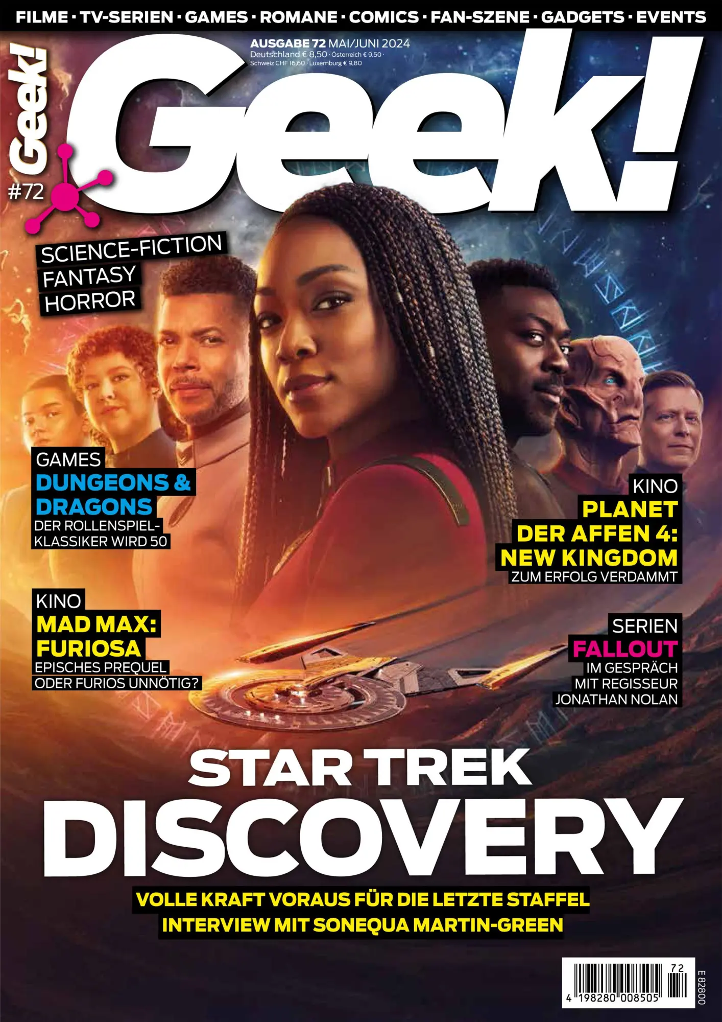 Cover: 9783959365314 | GEEK! | Ausgabe Mai/Juni 2024 (#72) | Jo Löffler | Broschüre | 98 S.