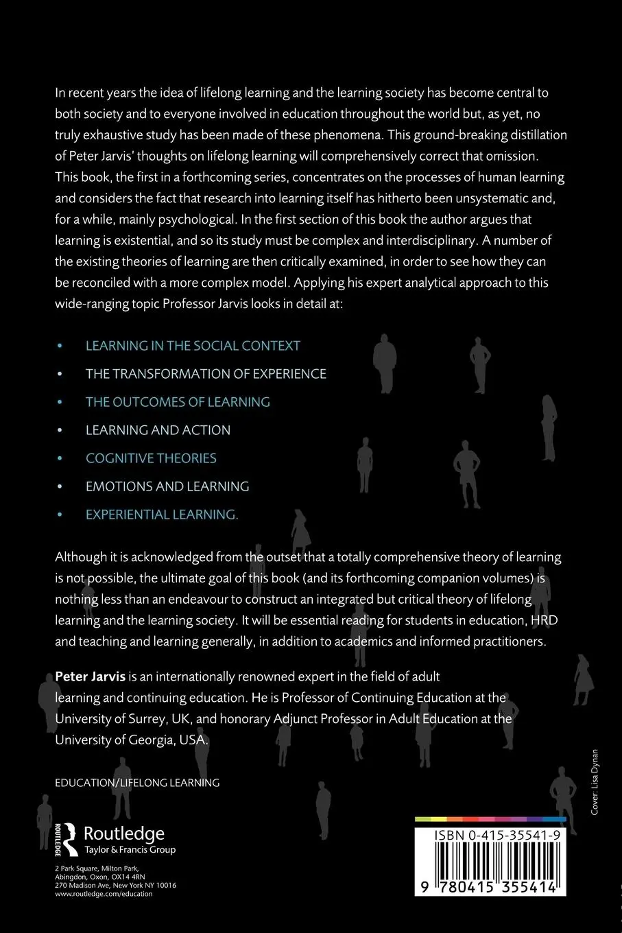 Rückseite: 9780415355414 | Towards a Comprehensive Theory of Human Learning | Peter Jarvis | Buch