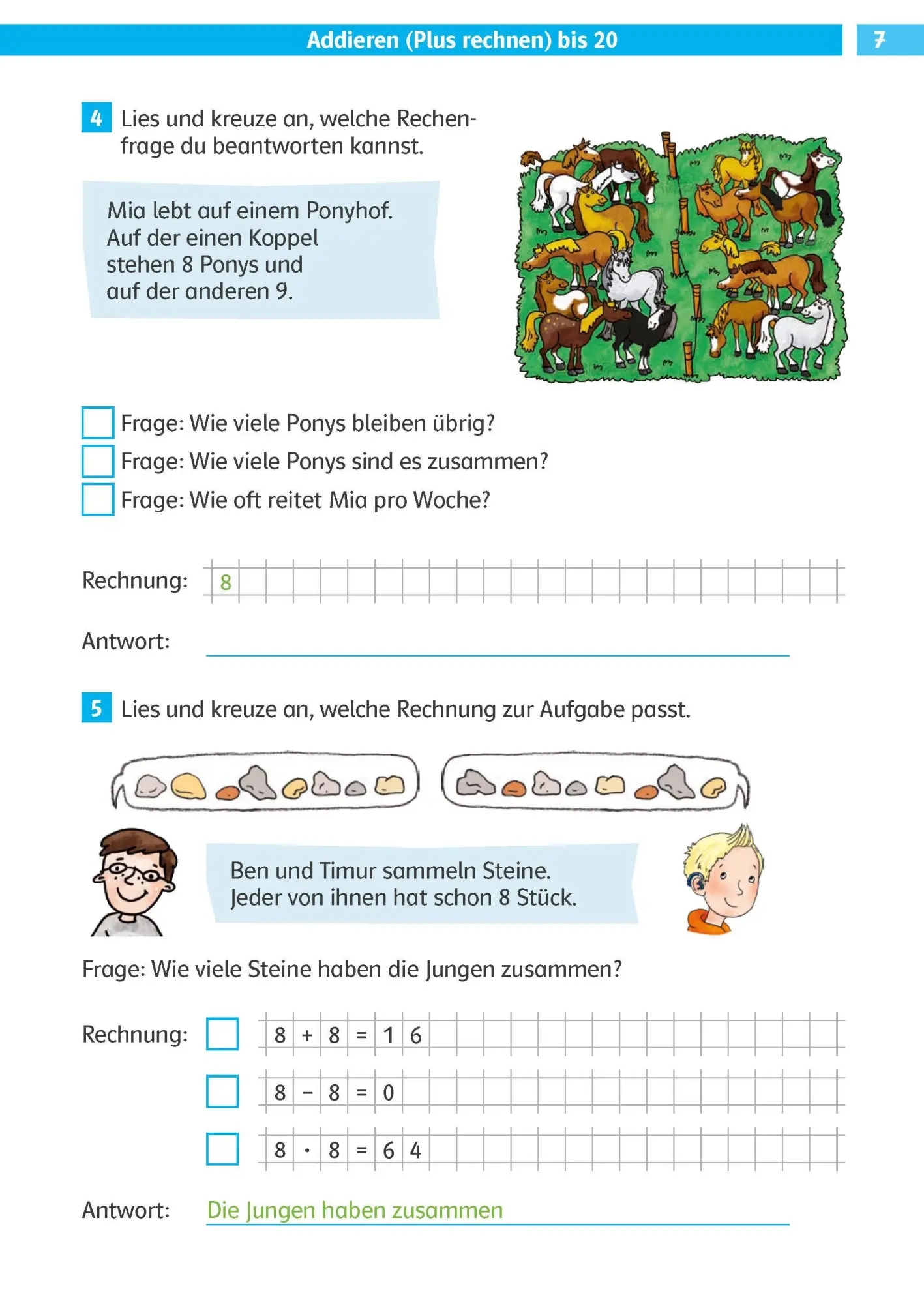 Bild: 9783129495414 | Die Mathe-Helden Rechengeschichten und Textaufgaben 2. Klasse....