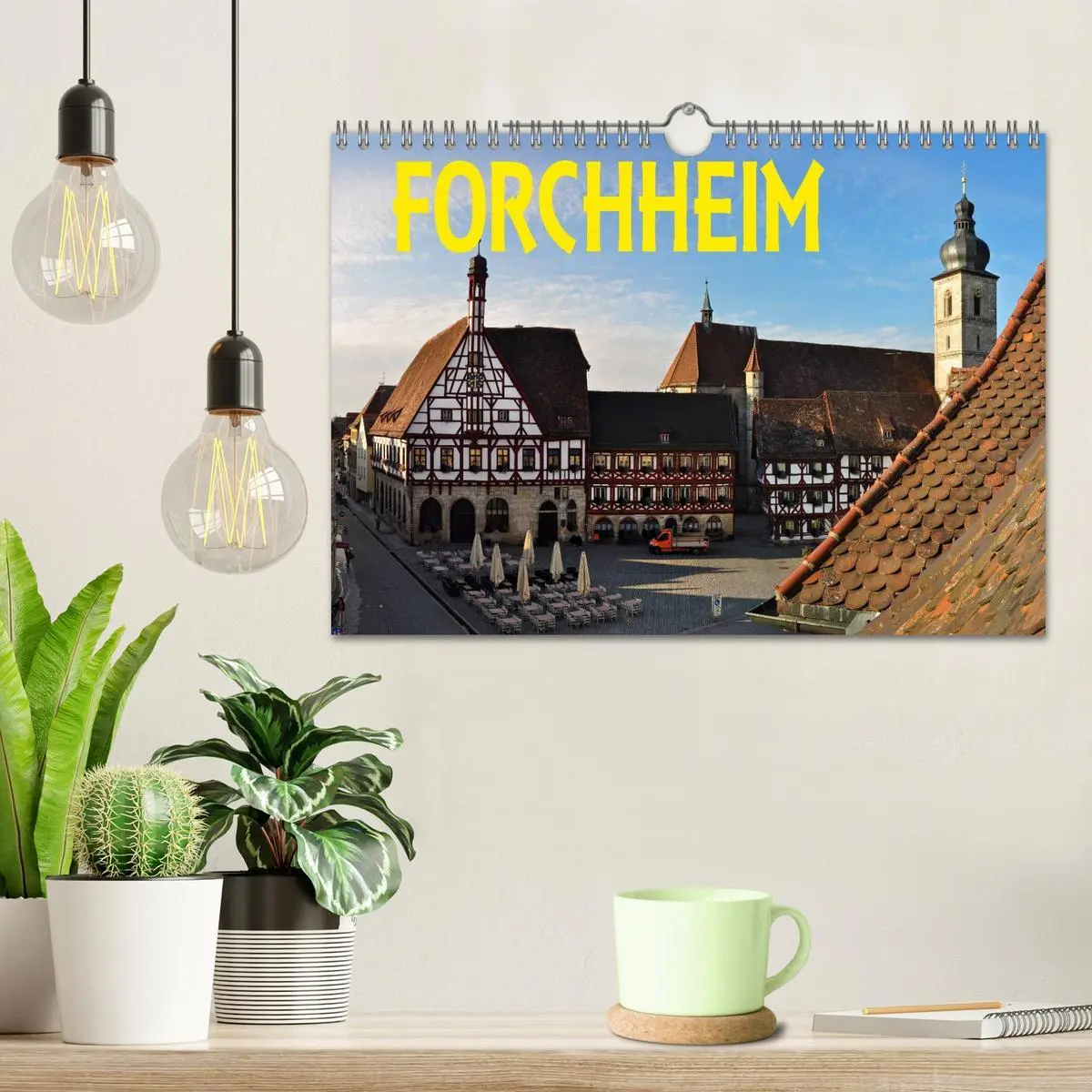 Bild: 9783516105414 | Forchheim (Wandkalender 2026 DIN A4 quer), CALVENDO Monatskalender