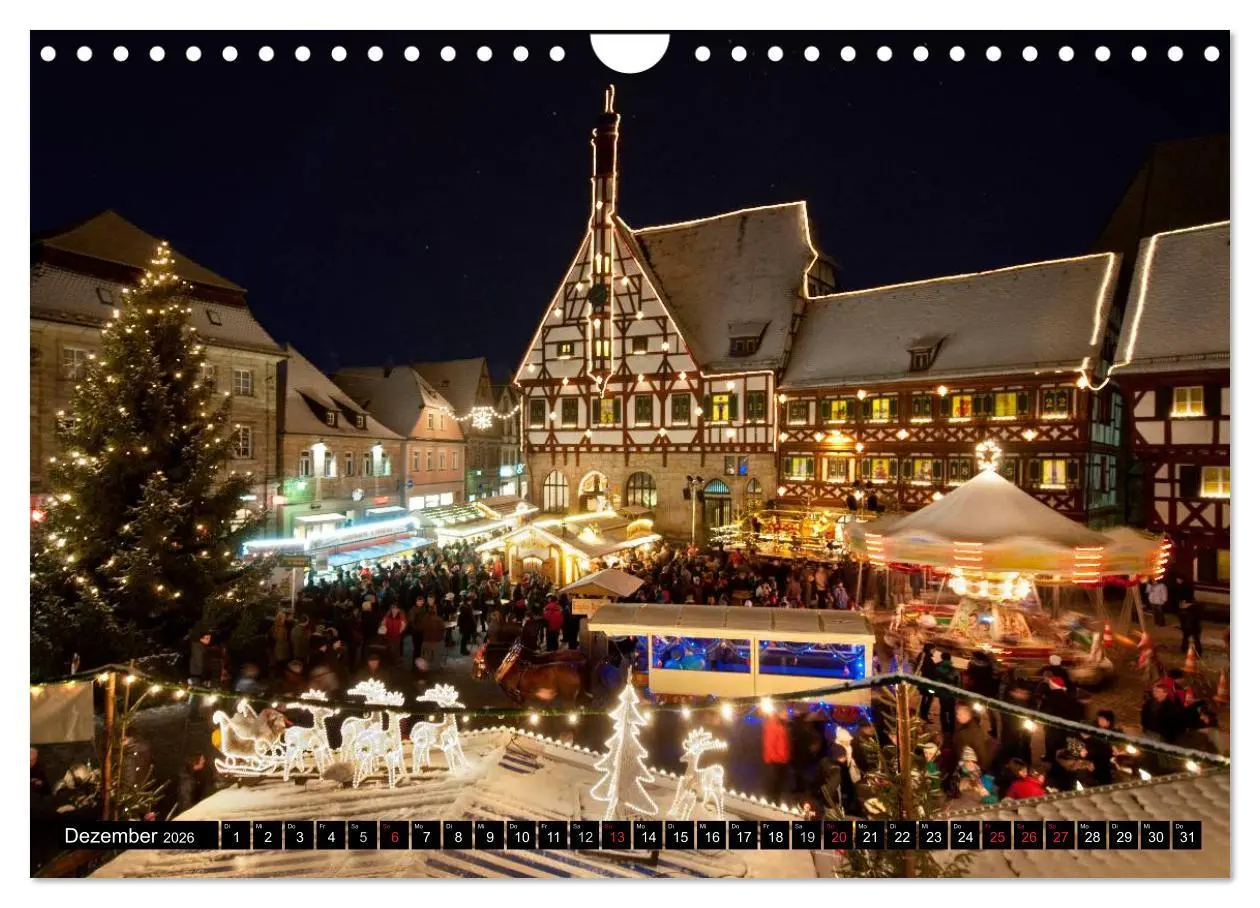 Bild: 9783516105414 | Forchheim (Wandkalender 2026 DIN A4 quer), CALVENDO Monatskalender
