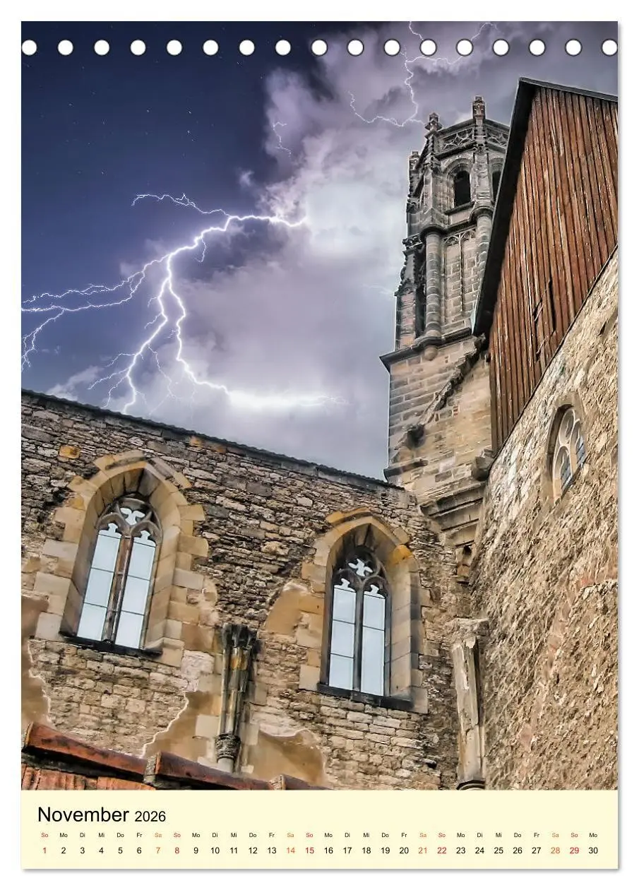 Bild: 9783516345414 | Geliebtes Erfurt (Tischkalender 2026 DIN A5 hoch), CALVENDO...