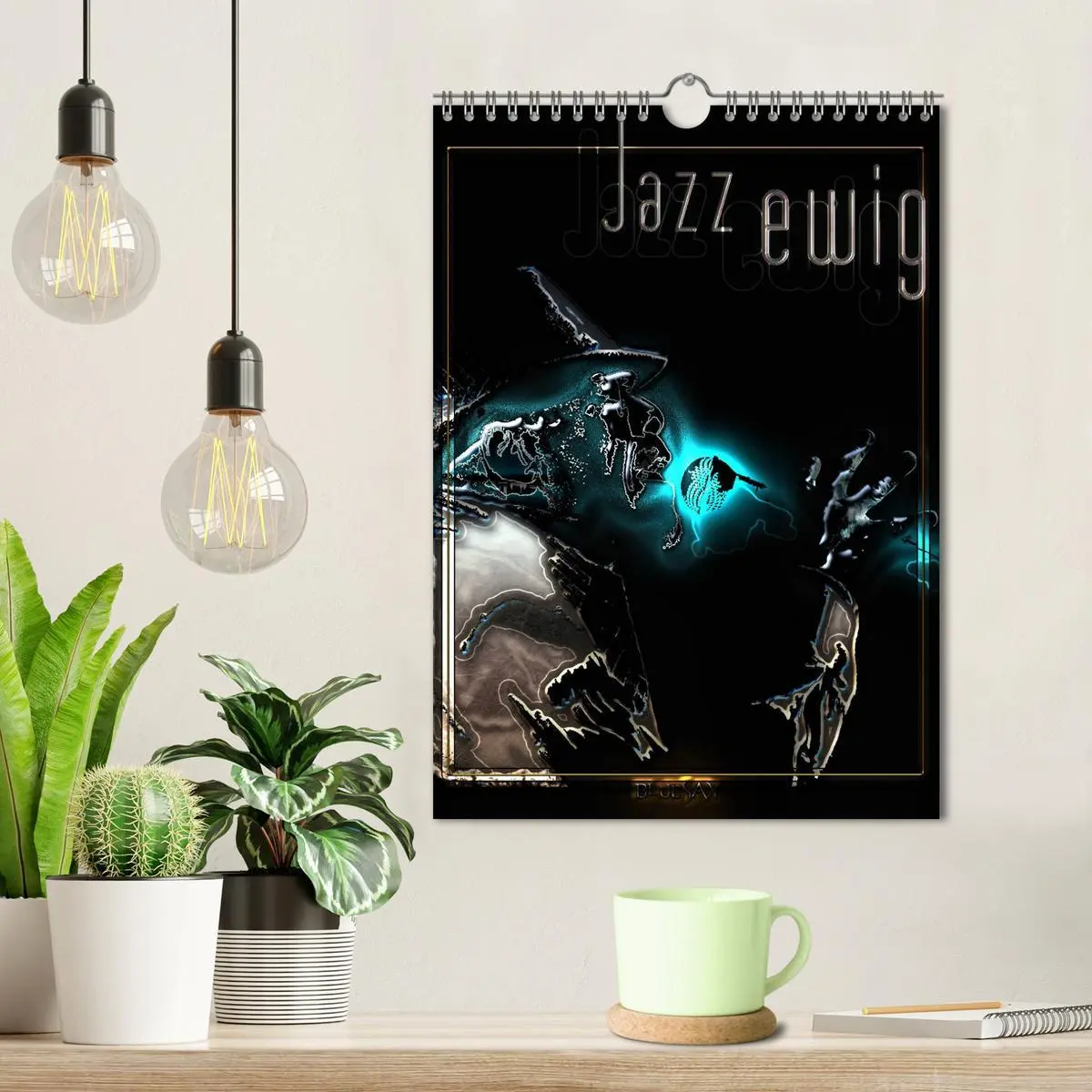 Bild: 9783516415414 | Jazz Ewig (Wandkalender 2026 DIN A4 hoch), CALVENDO Monatskalender
