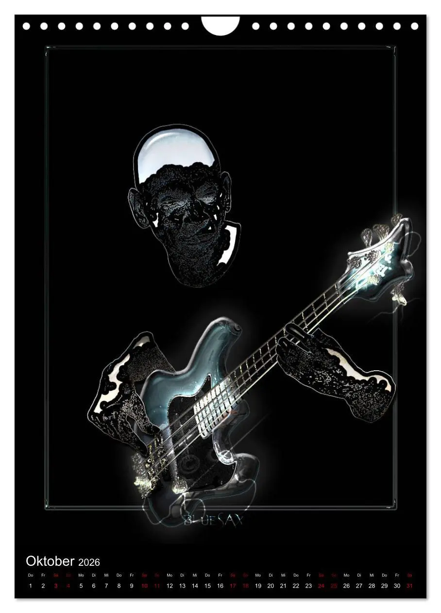 Bild: 9783516415414 | Jazz Ewig (Wandkalender 2026 DIN A4 hoch), CALVENDO Monatskalender