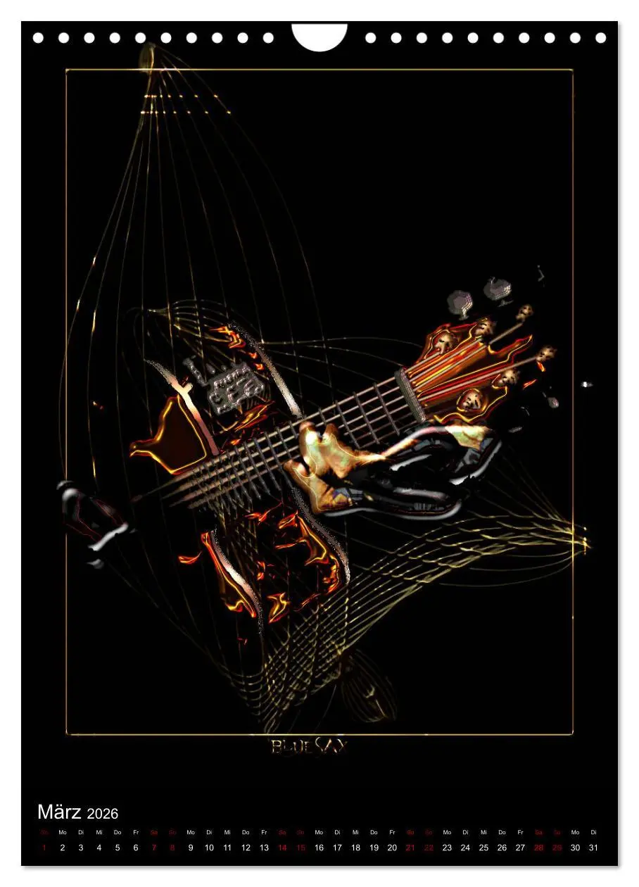 Bild: 9783516415414 | Jazz Ewig (Wandkalender 2026 DIN A4 hoch), CALVENDO Monatskalender