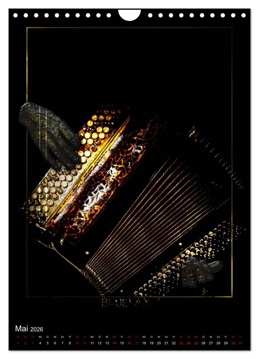 Bild: 9783516415414 | Jazz Ewig (Wandkalender 2026 DIN A4 hoch), CALVENDO Monatskalender