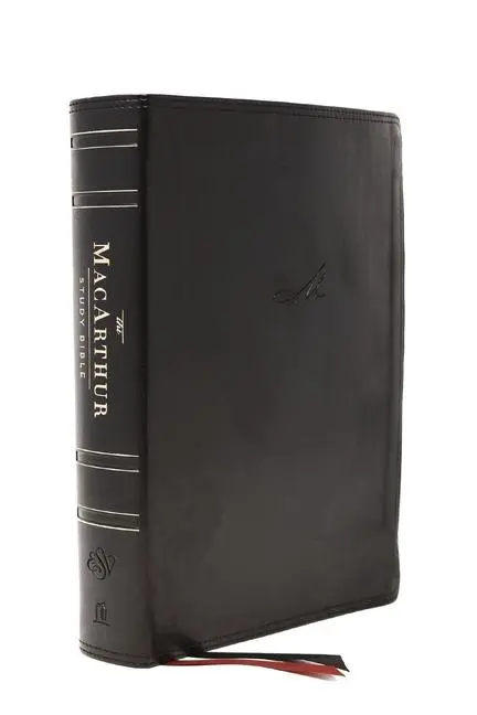 Cover: 9780785235514 | ESV, MacArthur Study Bible, Black Leathersoft | Thomas Nelson | Buch