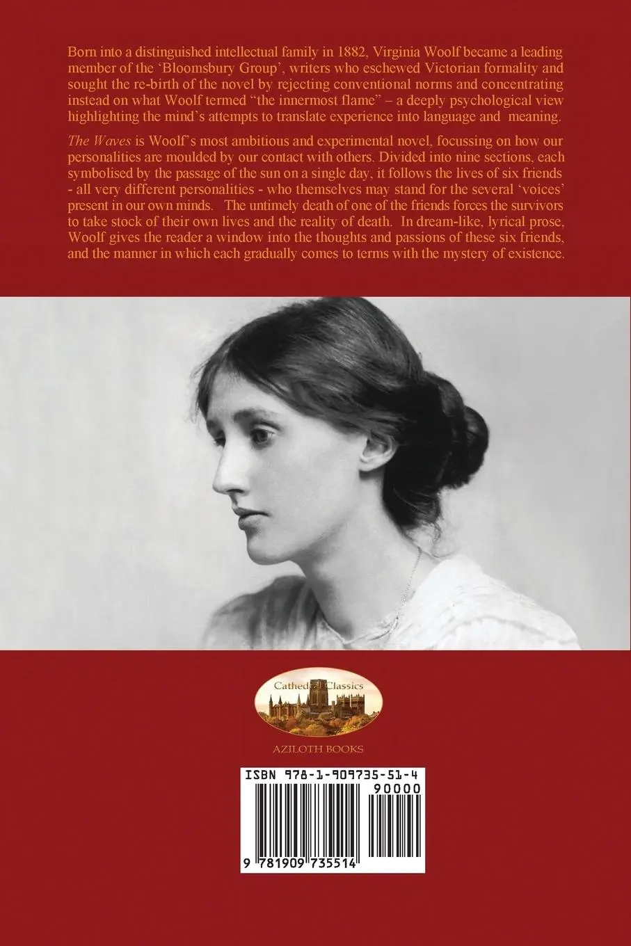 Rückseite: 9781909735514 | The Waves (Aziloth Books) | Virginia Woolf | Taschenbuch | Englisch