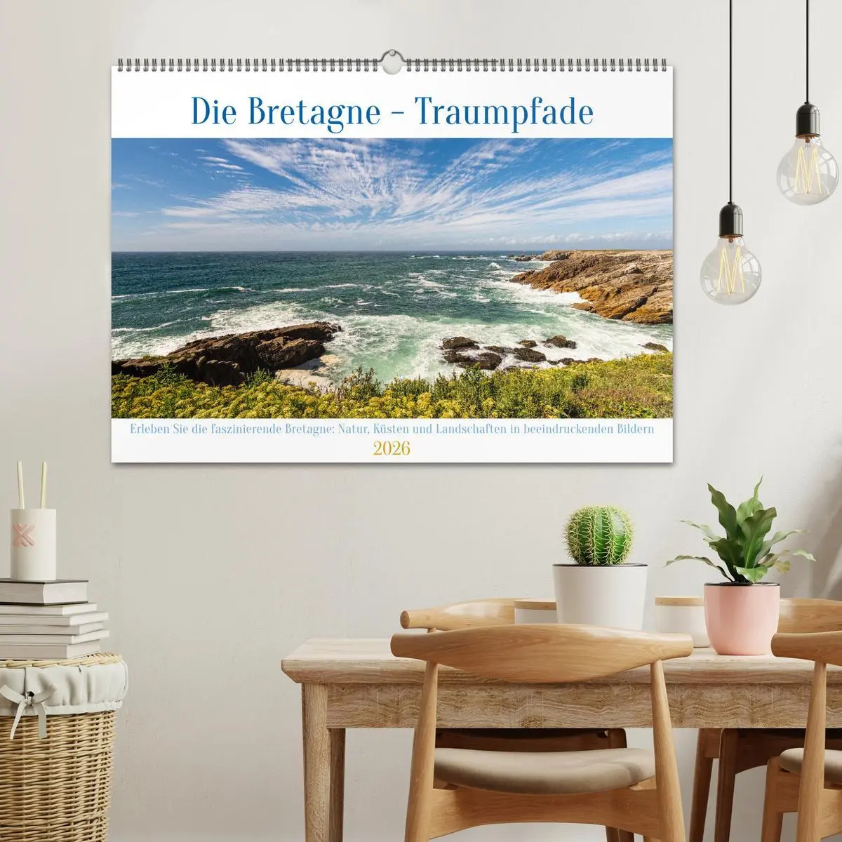 Bild: 9783457485514 | Die Bretagne - Traumpfade (Wandkalender 2026 DIN A2 quer), CALVENDO...