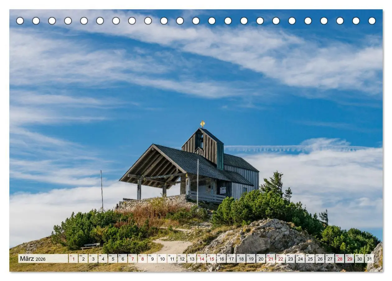 Bild: 9783457935514 | Wanderparadies Bayerische Alpen (Tischkalender 2026 DIN A5 quer),...