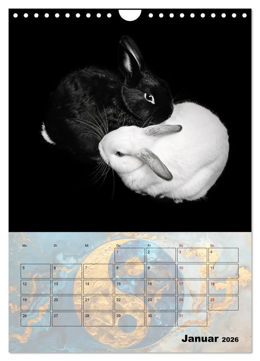 Bild: 9783516265514 | Sei das Yin zu meinem Yang (Wandkalender 2026 DIN A4 hoch),...