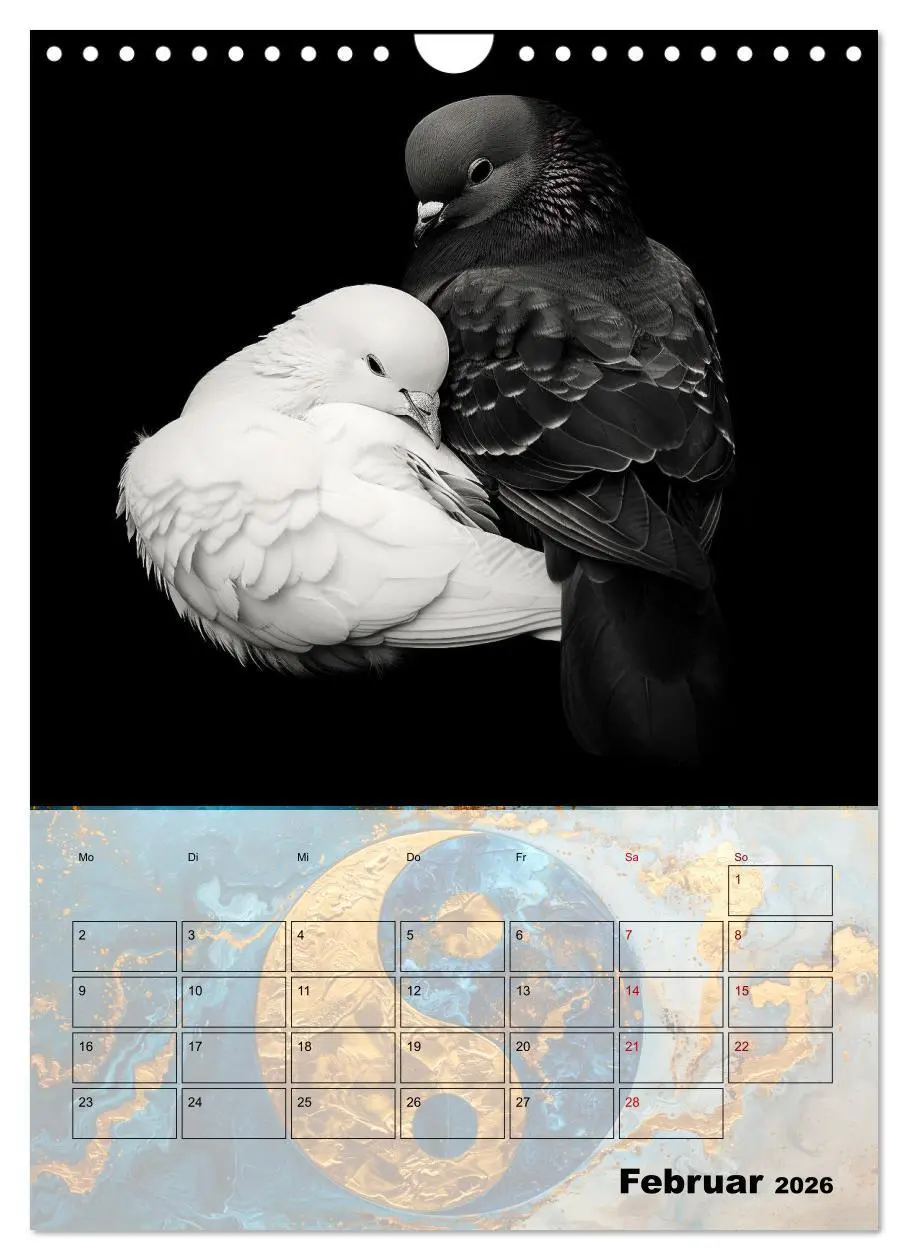 Bild: 9783516265514 | Sei das Yin zu meinem Yang (Wandkalender 2026 DIN A4 hoch),...