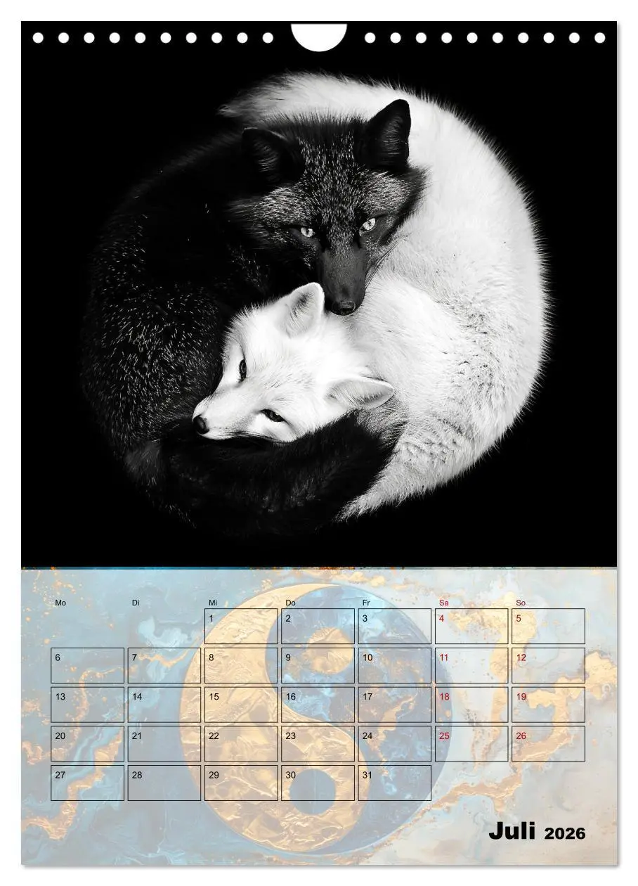 Bild: 9783516265514 | Sei das Yin zu meinem Yang (Wandkalender 2026 DIN A4 hoch),...
