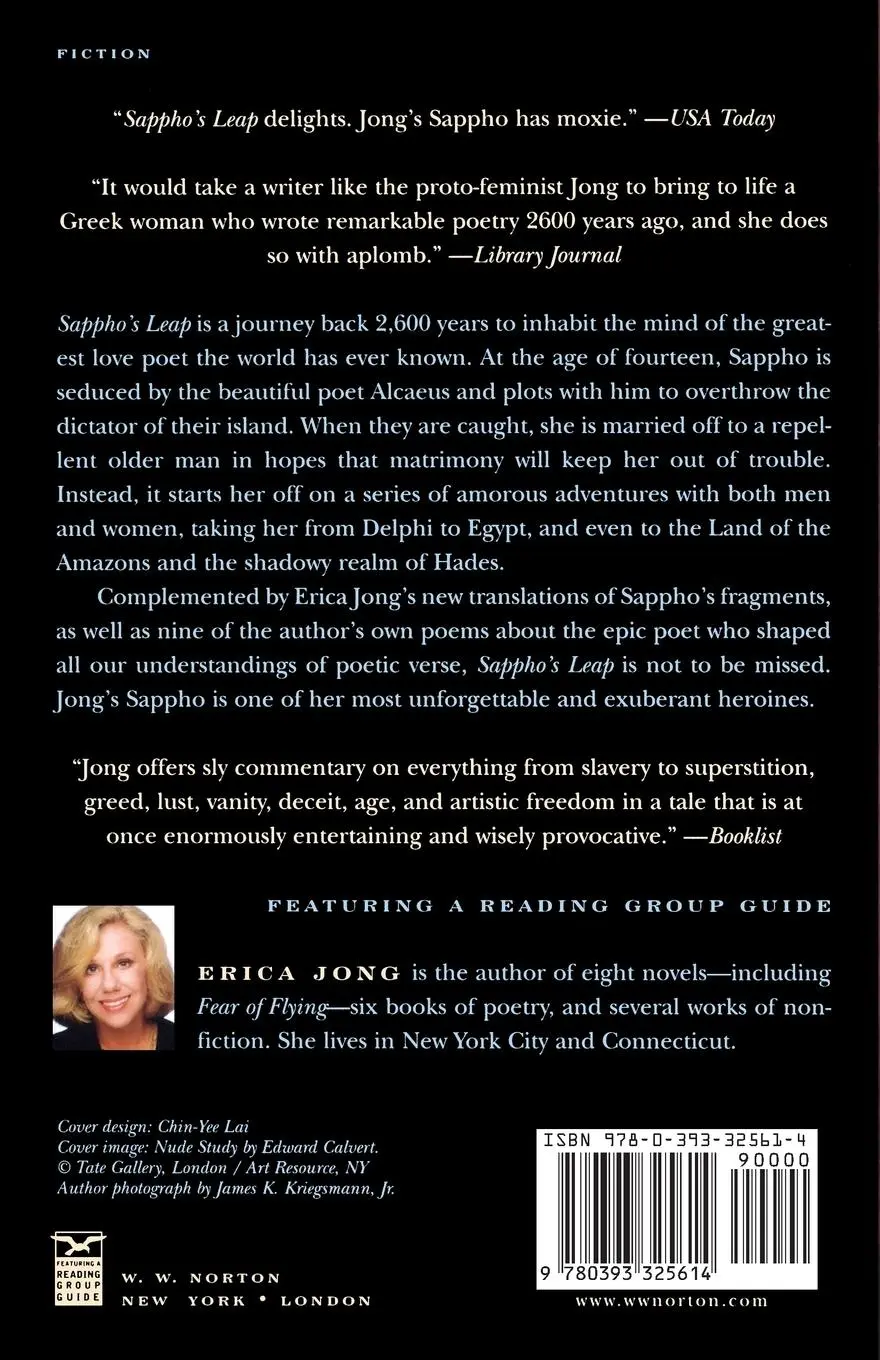 Rückseite: 9780393325614 | Sappho's Leap | Erica Jong | Taschenbuch | Einband - flex.(Paperback)