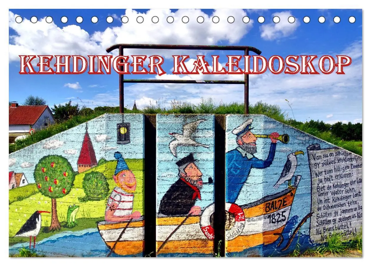Cover: 9783457545614 | Kehdinger Kaleidoskop (Tischkalender 2026 DIN A5 quer), CALVENDO...
