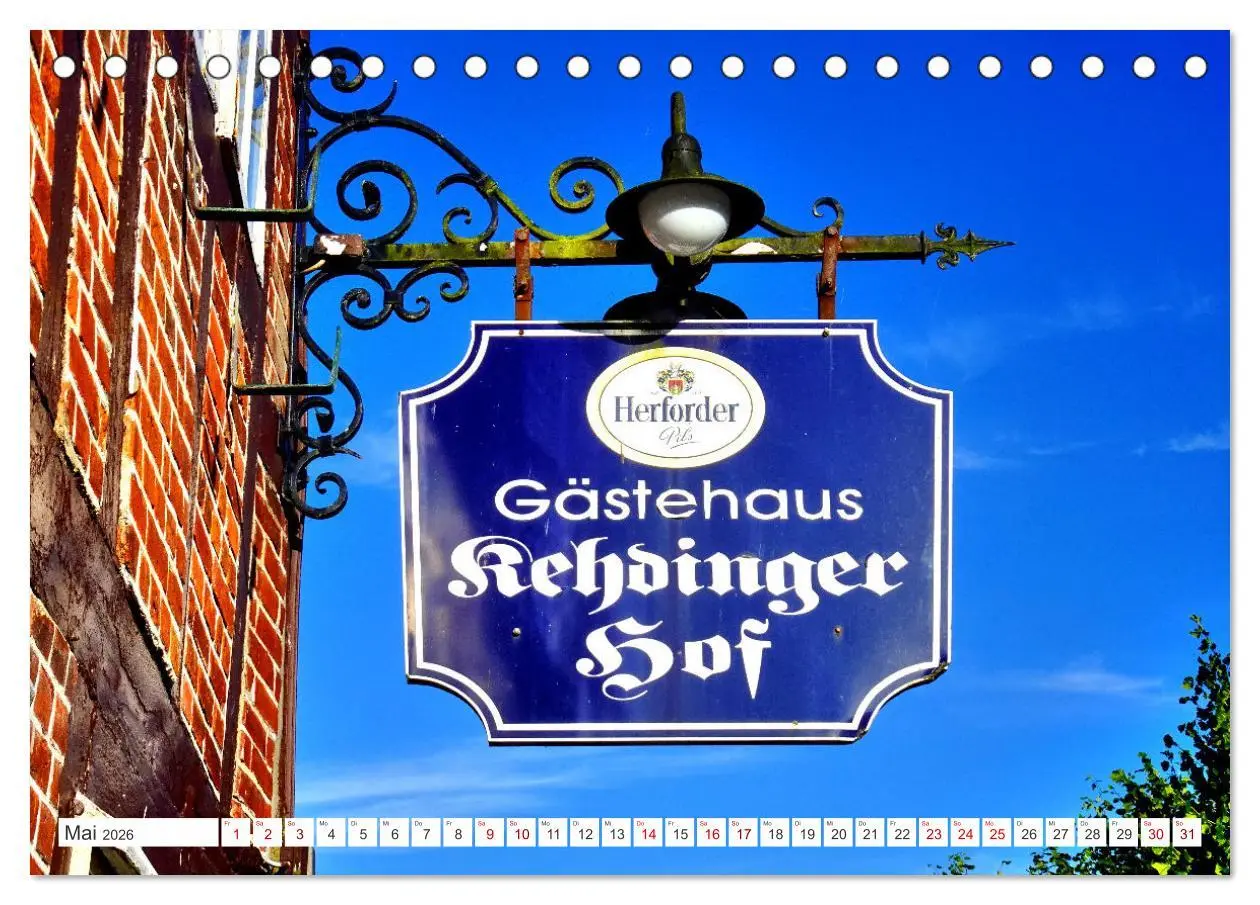 Bild: 9783457545614 | Kehdinger Kaleidoskop (Tischkalender 2026 DIN A5 quer), CALVENDO...