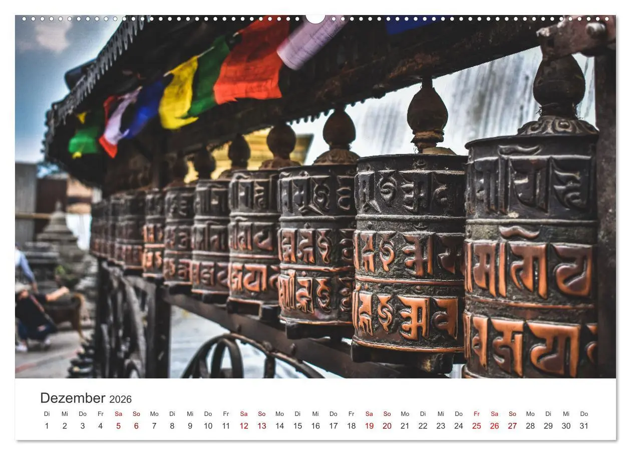 Bild: 9783457615614 | Nepal - Mitten im Himalaya (Wandkalender 2026 DIN A2 quer),...