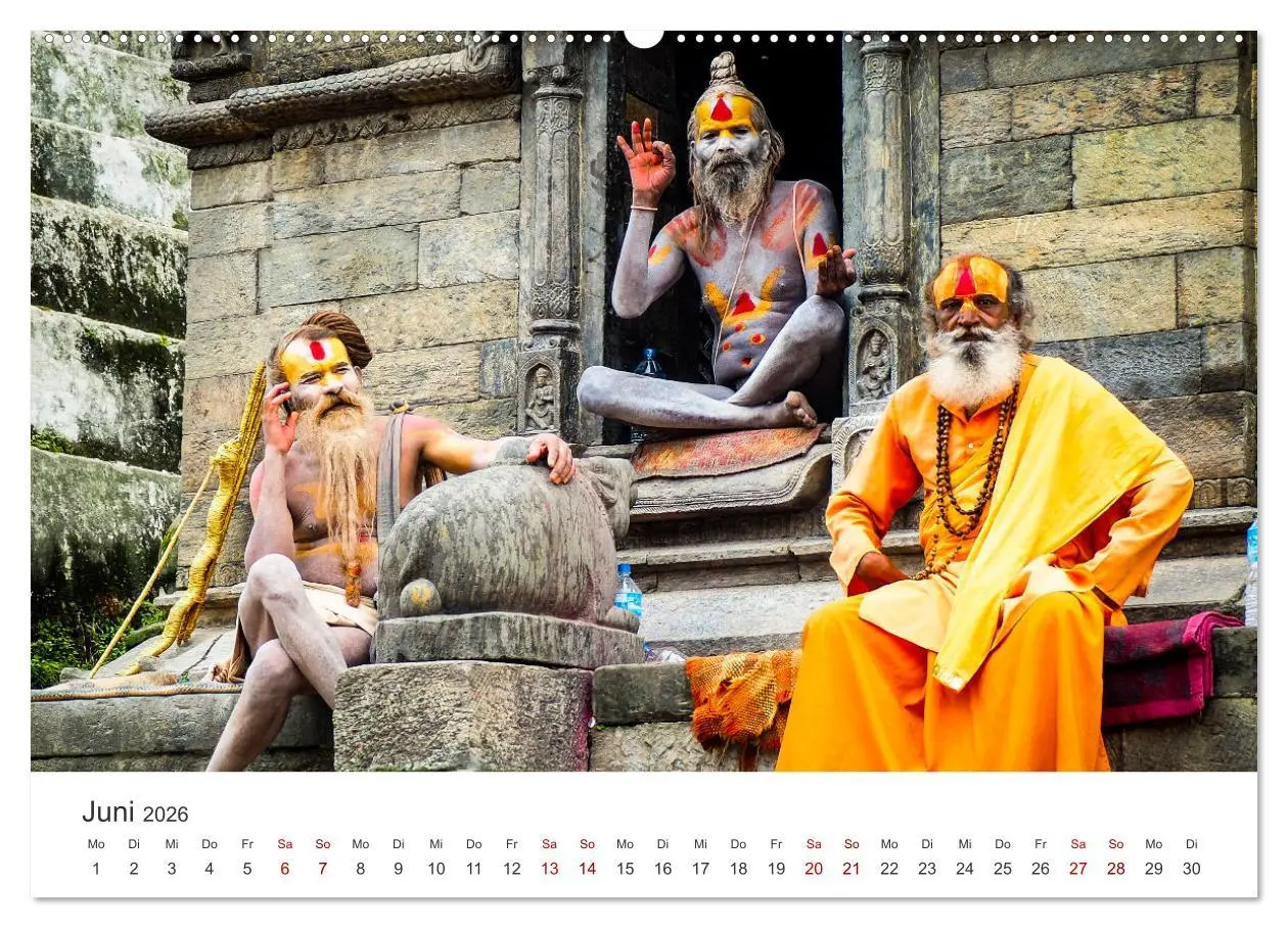 Bild: 9783457615614 | Nepal - Mitten im Himalaya (Wandkalender 2026 DIN A2 quer),...