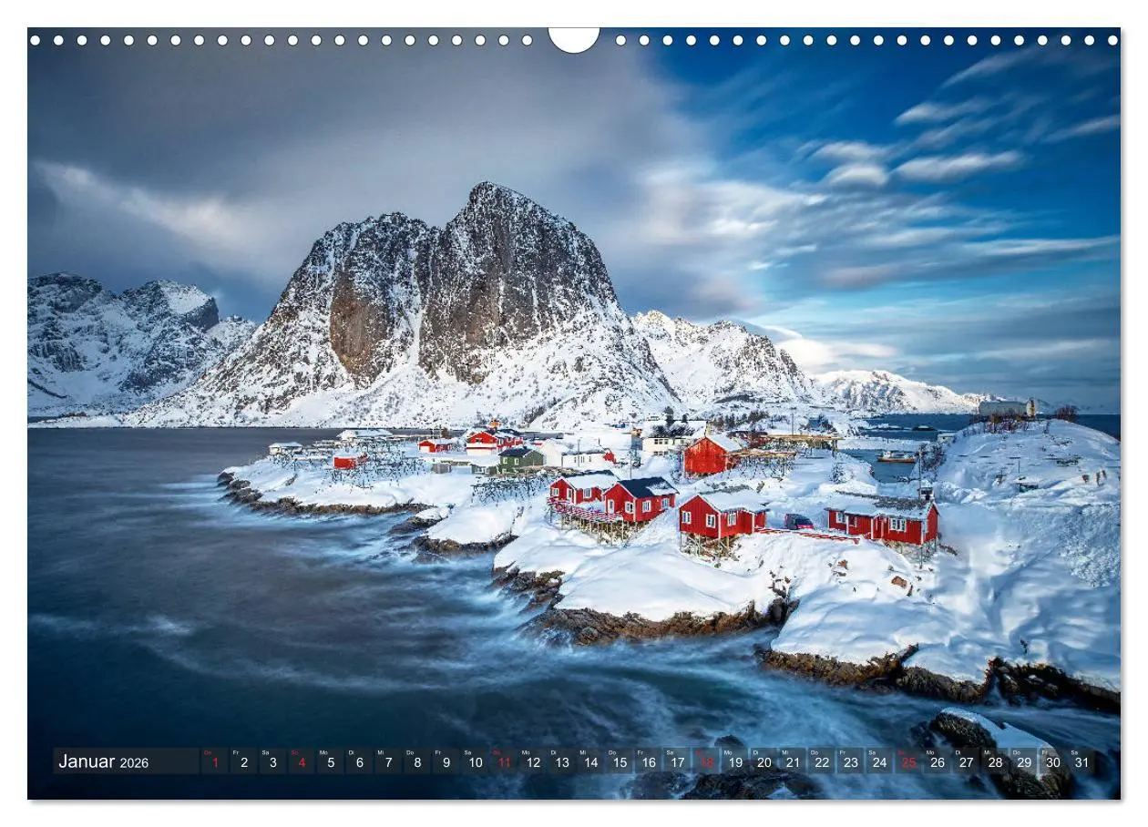 Bild: 9783457785614 | Die Farben Skandinaviens (Wandkalender 2026 DIN A3 quer), CALVENDO...