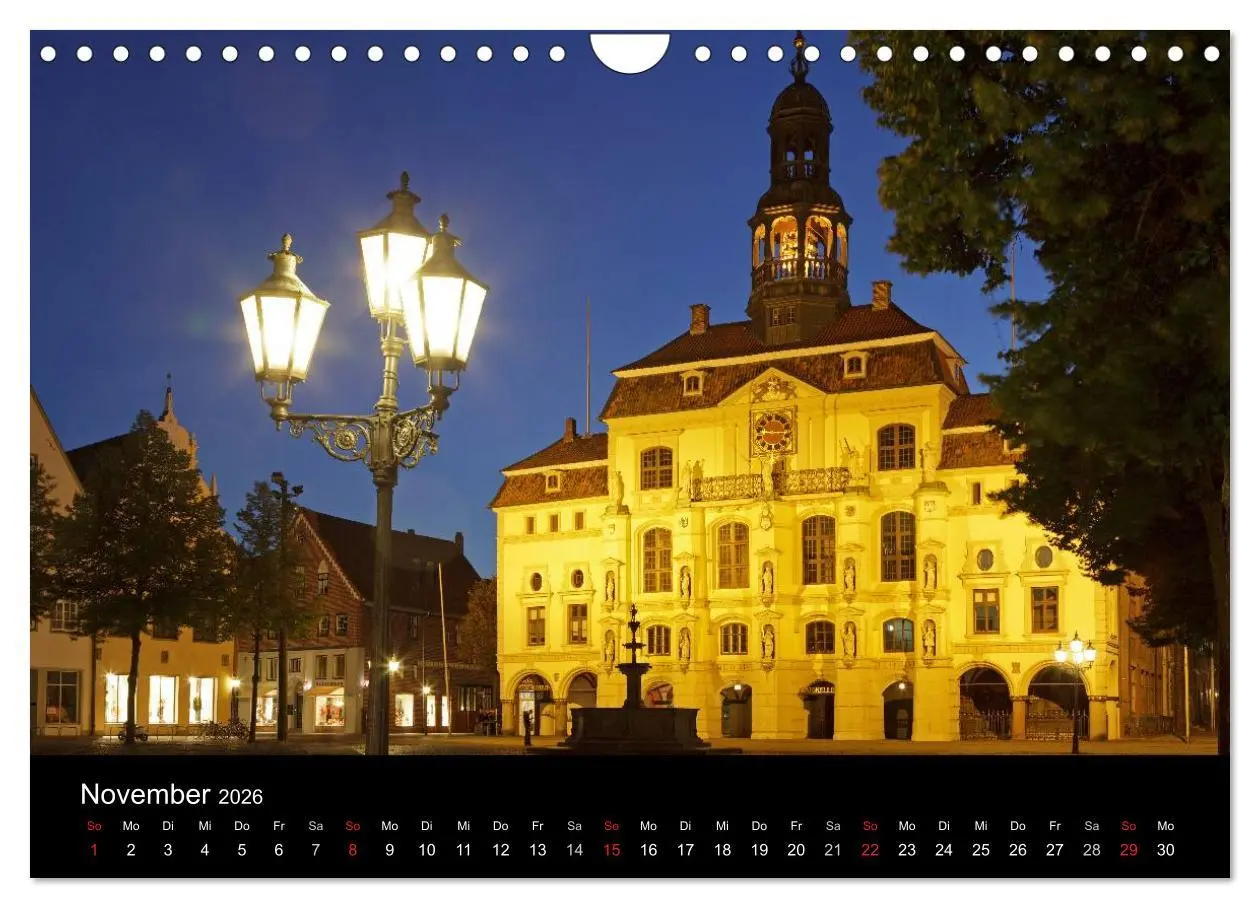 Bild: 9783516185614 | Hansestadt Lüneburg und Lüneburger Heide (Wandkalender 2026 DIN A4...