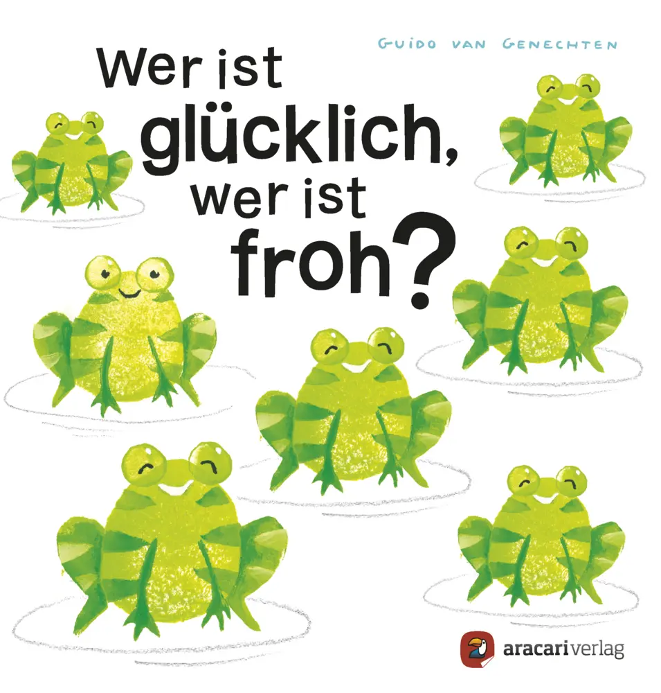 Cover: 9783905945614 | Wer ist glücklich, wer ist froh? | Guido van Genechten | Buch | 18 S.