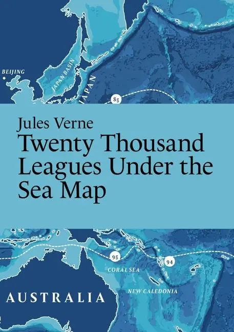 Cover: 9789198945614 | Jules Verne, Twenty Thousand Leagues Under the Sea Map | Thelander
