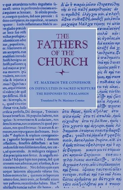 Cover: 9780813235714 | On Difficulties in Sacred Scripture | The Responses to Thalassios