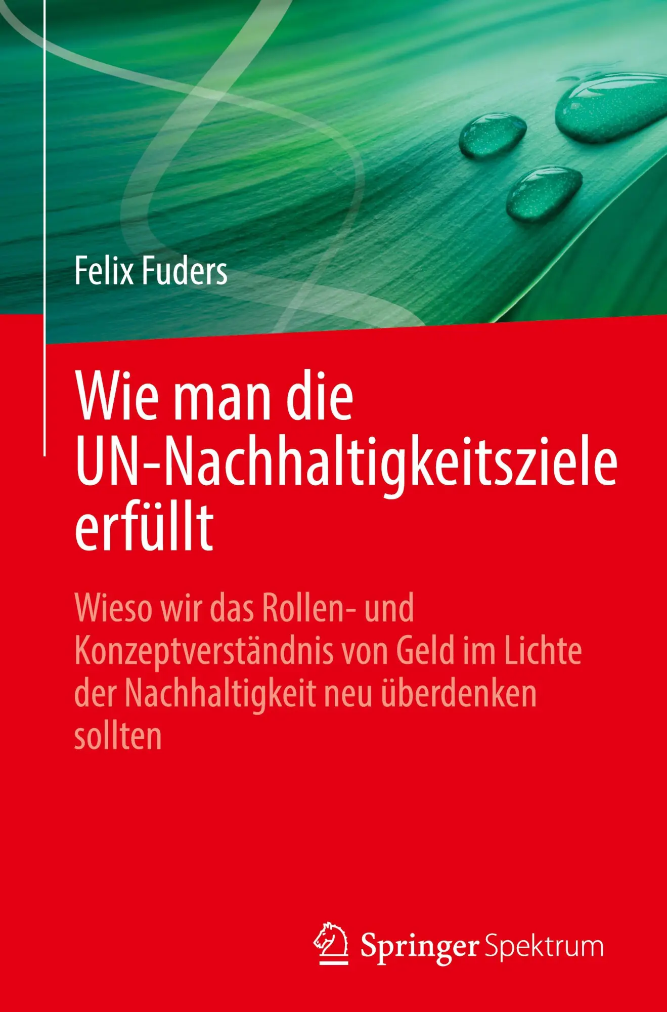Cover: 9783031805714 | Wie man die UN-Nachhaltigkeitsziele erfüllt | Felix Fuders | Buch