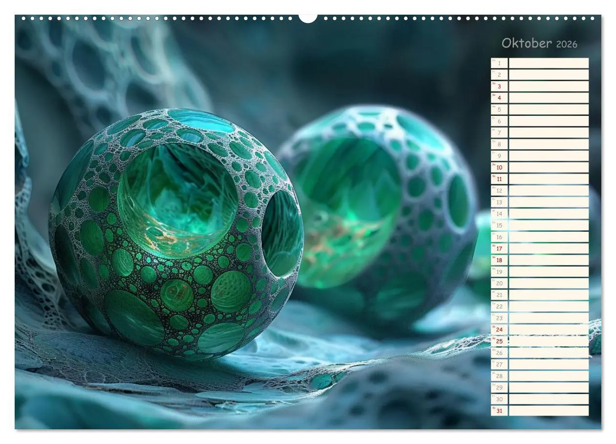Bild: 9783457395714 | Elegante Wunderwelten (hochwertiger Premium Wandkalender 2026 DIN...