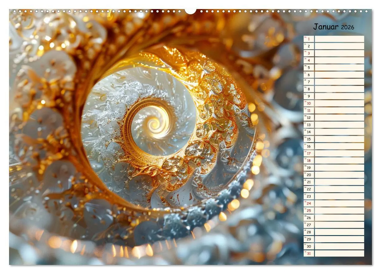 Bild: 9783457395714 | Elegante Wunderwelten (hochwertiger Premium Wandkalender 2026 DIN...