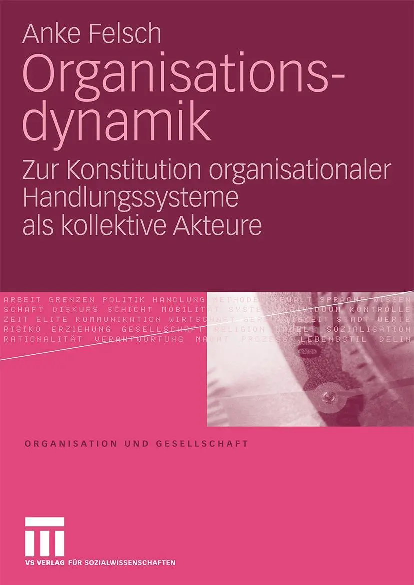 Cover: 9783531165714 | Organisationsdynamik | Anke Felsch | Taschenbuch | 251 S. | Deutsch