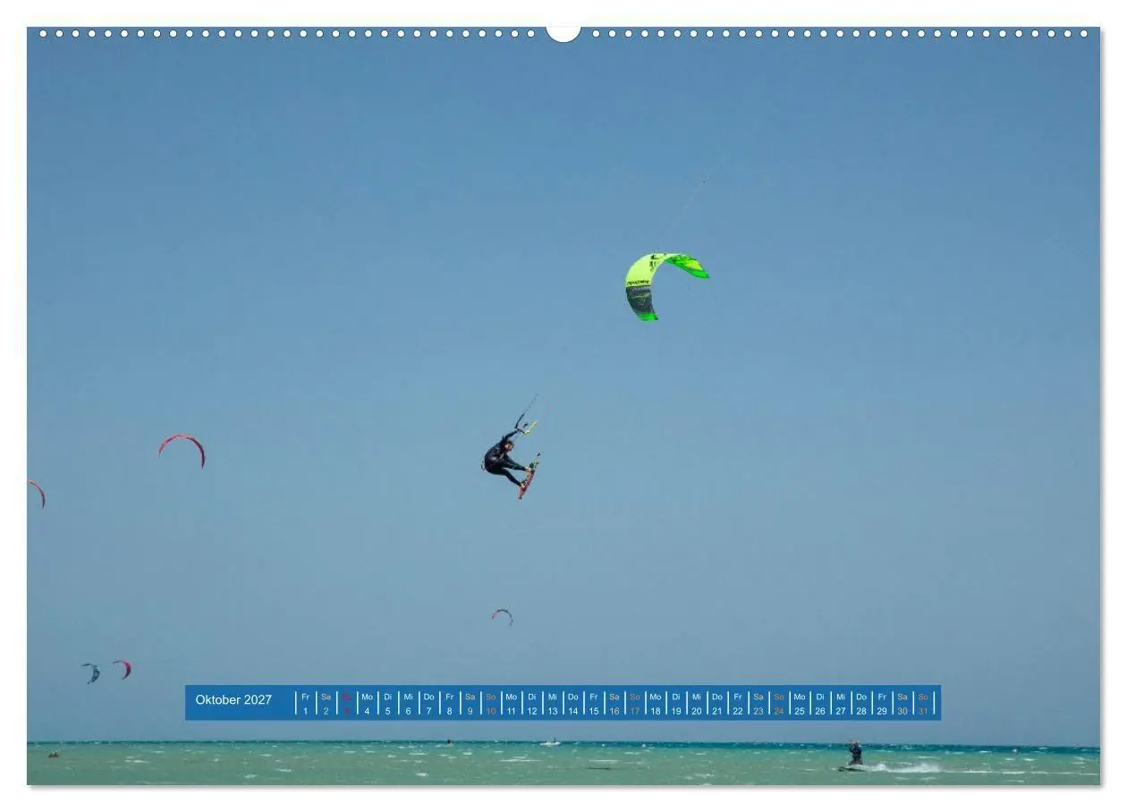 Bild: 9783569405714 | Kite Boarding El Gouna (Wandkalender 2027 DIN A2 quer), CALVENDO...